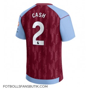 Aston Villa Matty Cash #2 Replika Hemmatröja 2023-24 Kortärmad